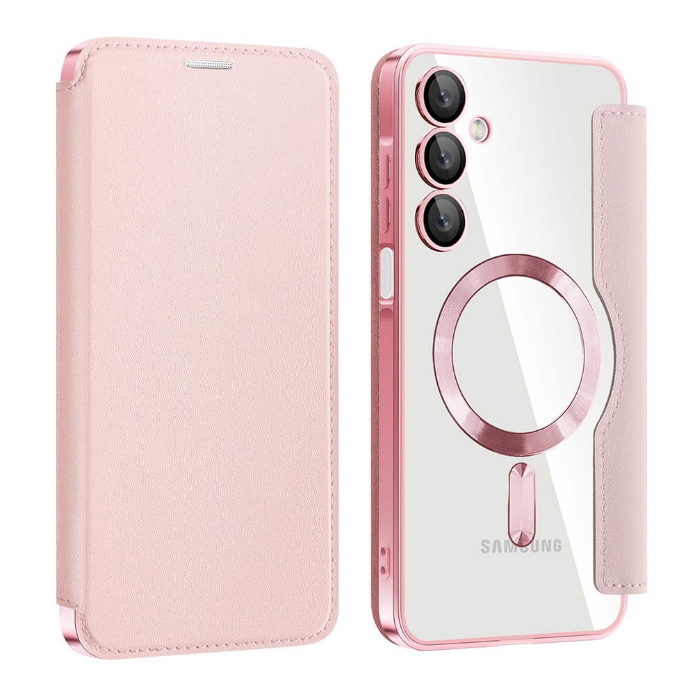 Techsuit SmartMag Book - θήκη για Samsung Galaxy A16 - Ροζ - Image 2