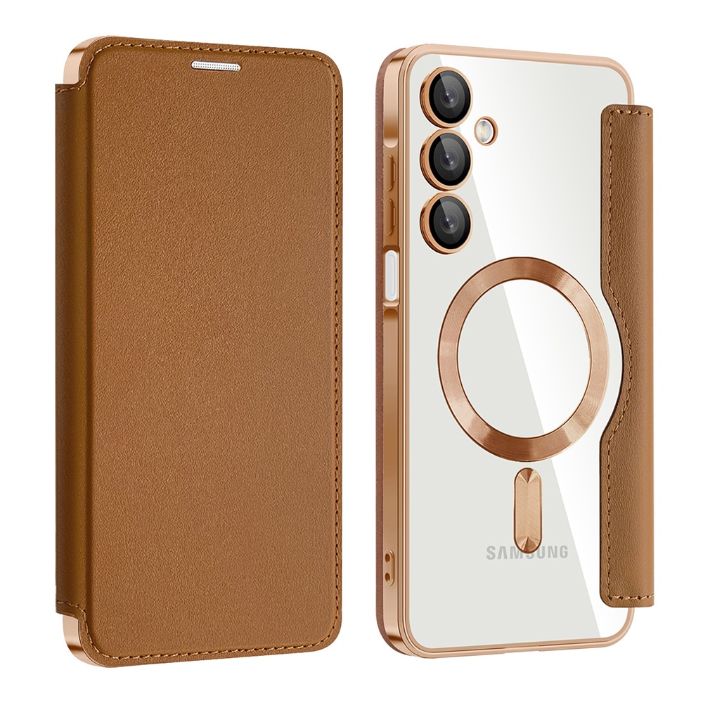 Techsuit SmartMag Book - θήκη για Samsung Galaxy A16 - Καφέ - Image 2