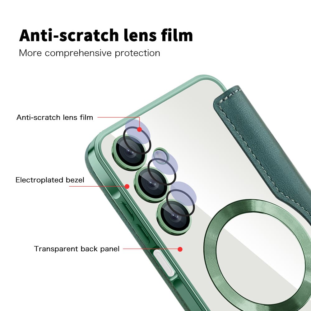 Techsuit SmartMag Book - θήκη για Samsung Galaxy A16 - Πράσινο - Image 3