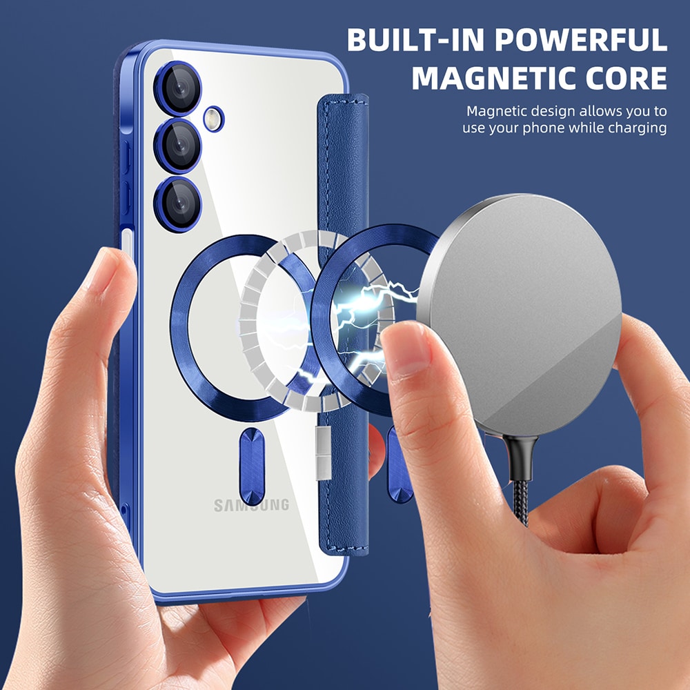 Techsuit SmartMag Book - θήκη για Samsung Galaxy A16 - Μπλε - Image 6