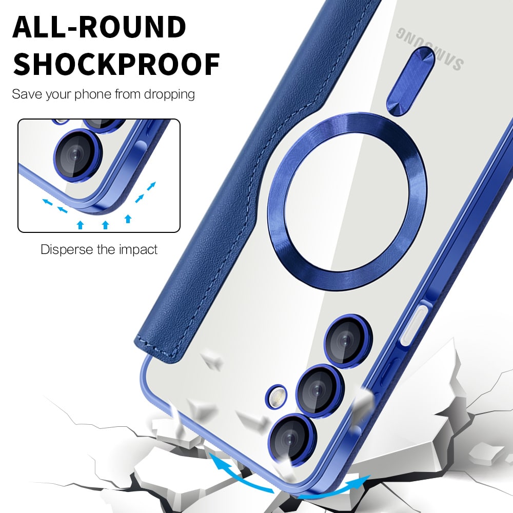 Techsuit SmartMag Book - θήκη για Samsung Galaxy A16 - Μπλε - Image 4