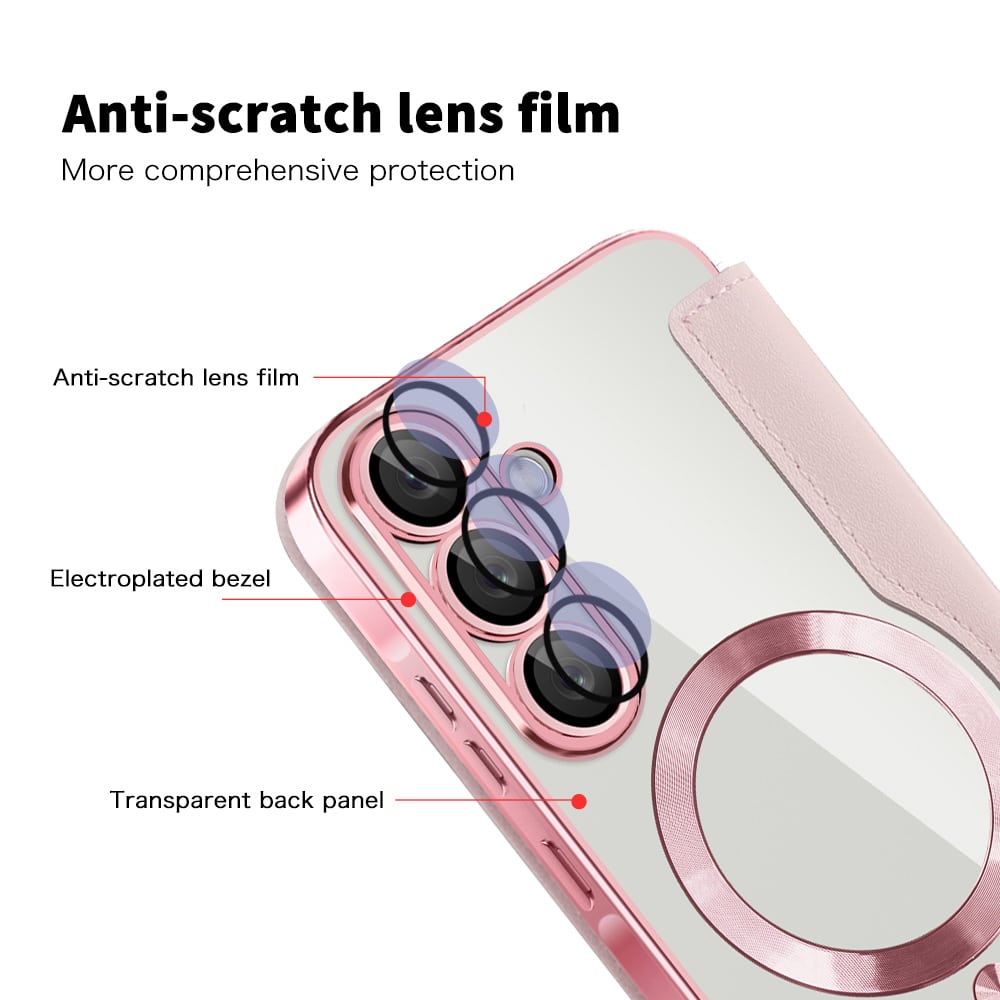 Techsuit SmartMag - θήκη για Samsung Galaxy A56 - Ροζ - Image 3