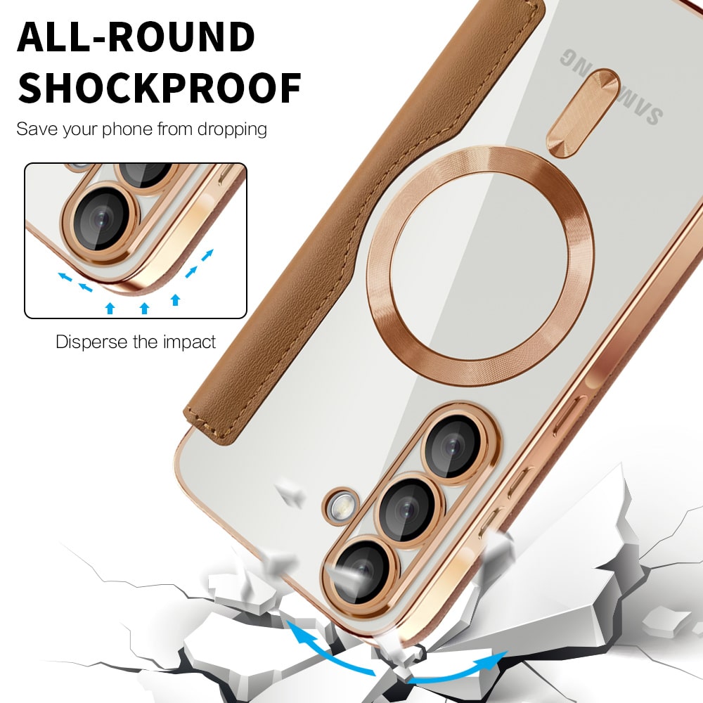 Techsuit SmartMag - θήκη για Samsung Galaxy A56 - Καφέ - Image 4