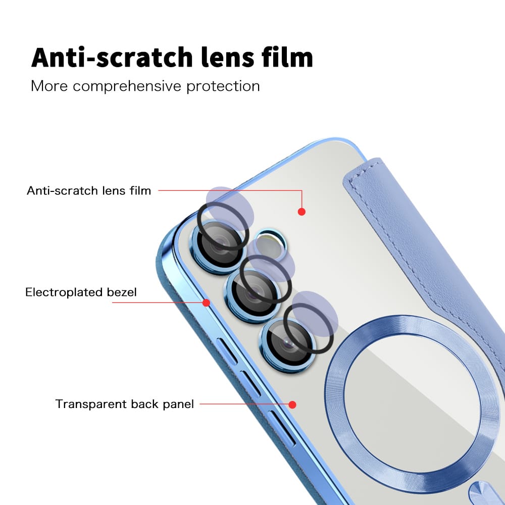 Techsuit SmartMag Book - θήκη για Samsung Galaxy S24 FE - Πολύχρωμο - Image 3