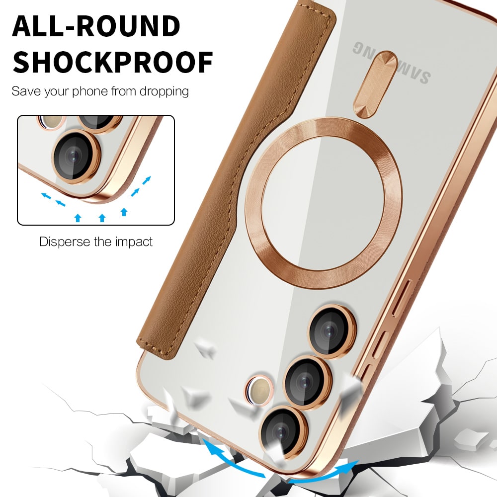 Techsuit SmartMag - θήκη για Samsung Galaxy S23 Plus - Καφέ - Image 4