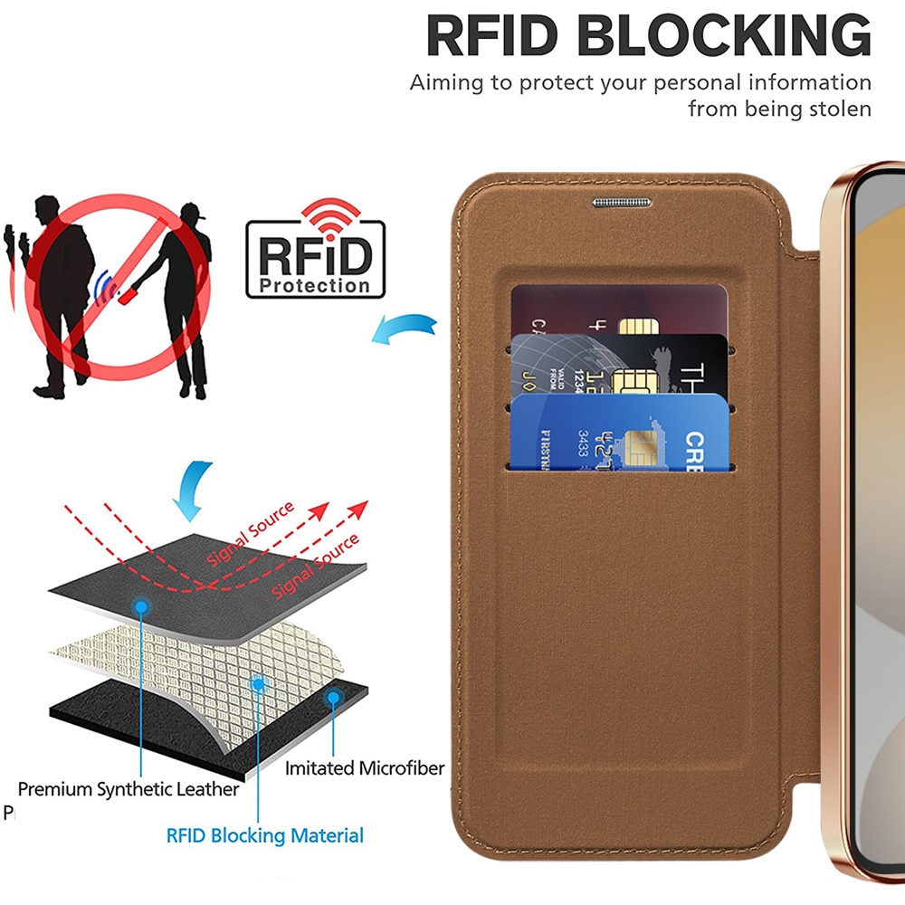 Techsuit SmartMag - θήκη για Samsung Galaxy S23 Plus - Καφέ - Image 5
