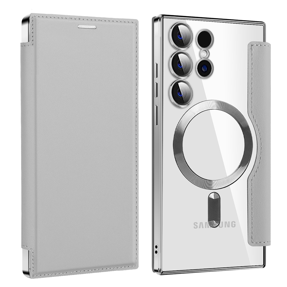 Techsuit SmartMag Book - θήκη για Samsung Galaxy S23 Ultra - Γκρι - Image 2
