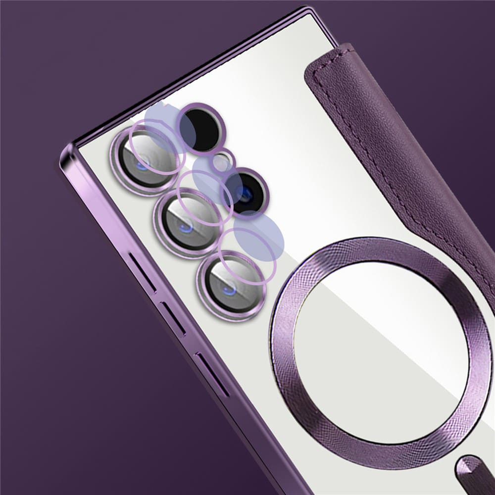 Techsuit SmartMag Book - θήκη για Samsung Galaxy S24 Ultra - Μπλε - Image 4
