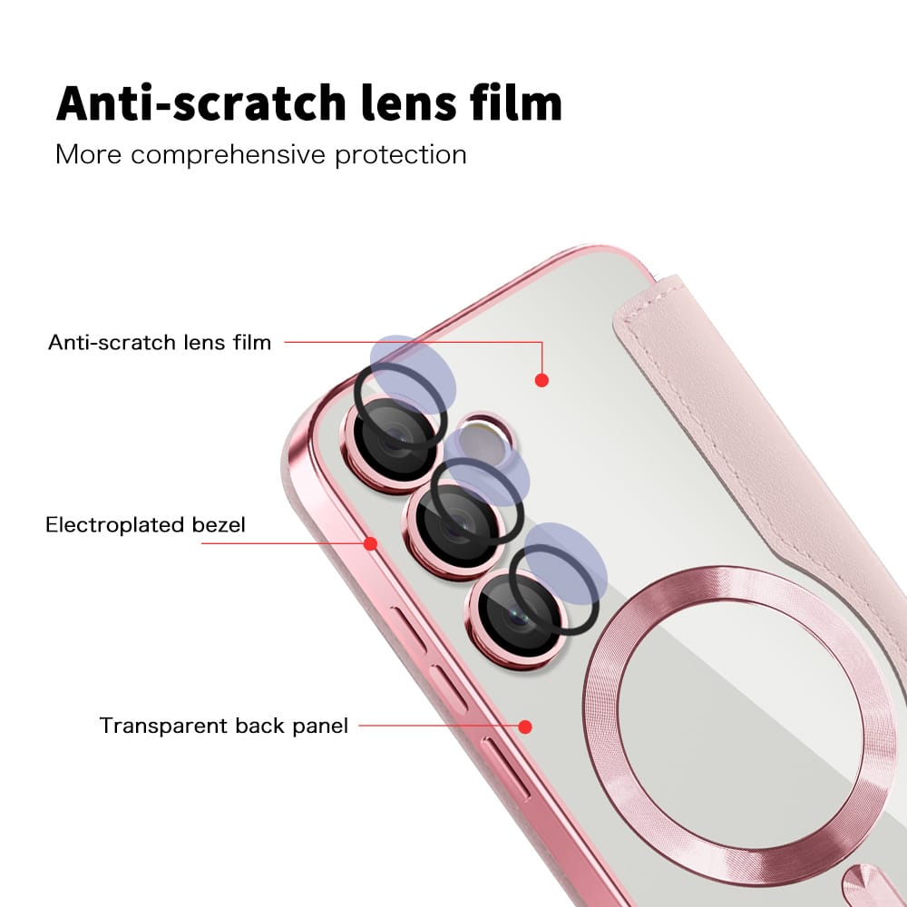 Techsuit SmartMag - θήκη για Samsung Galaxy S24 Plus - Ροζ - Image 3