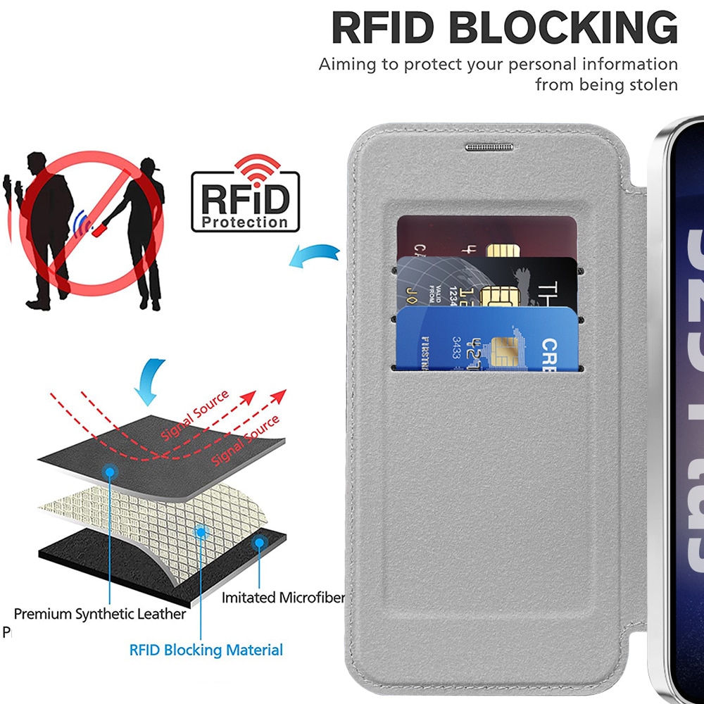 Techsuit SmartMag - θήκη για Samsung Galaxy S25 - Γκρι - Image 5