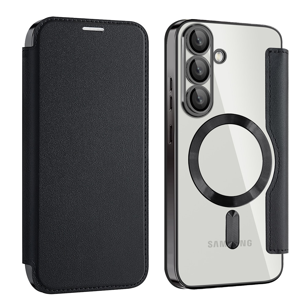 Techsuit SmartMag Book - θήκη για Samsung Galaxy S25+ - Μαύρο - Image 2