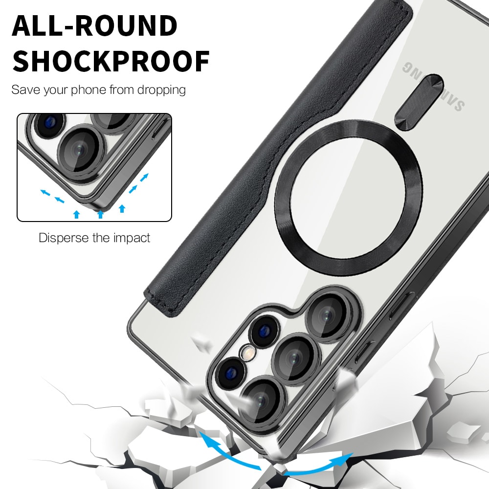 Techsuit SmartMag Book - θήκη για Samsung Galaxy S25 Ultra - Μαύρο - Image 4