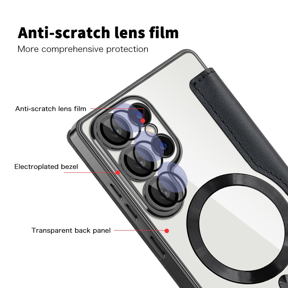 Techsuit SmartMag Book - θήκη για Samsung Galaxy S25 Ultra - Μαύρο - Image 3
