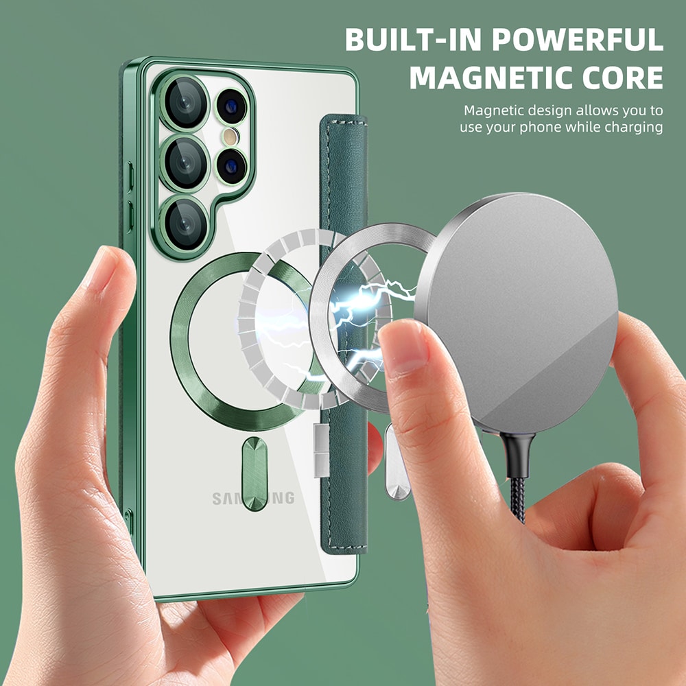 Techsuit SmartMag - θήκη για Samsung Galaxy S25 Ultra - Πράσινο - Image 6