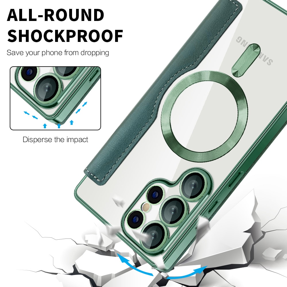 Techsuit SmartMag - θήκη για Samsung Galaxy S25 Ultra - Πράσινο - Image 4
