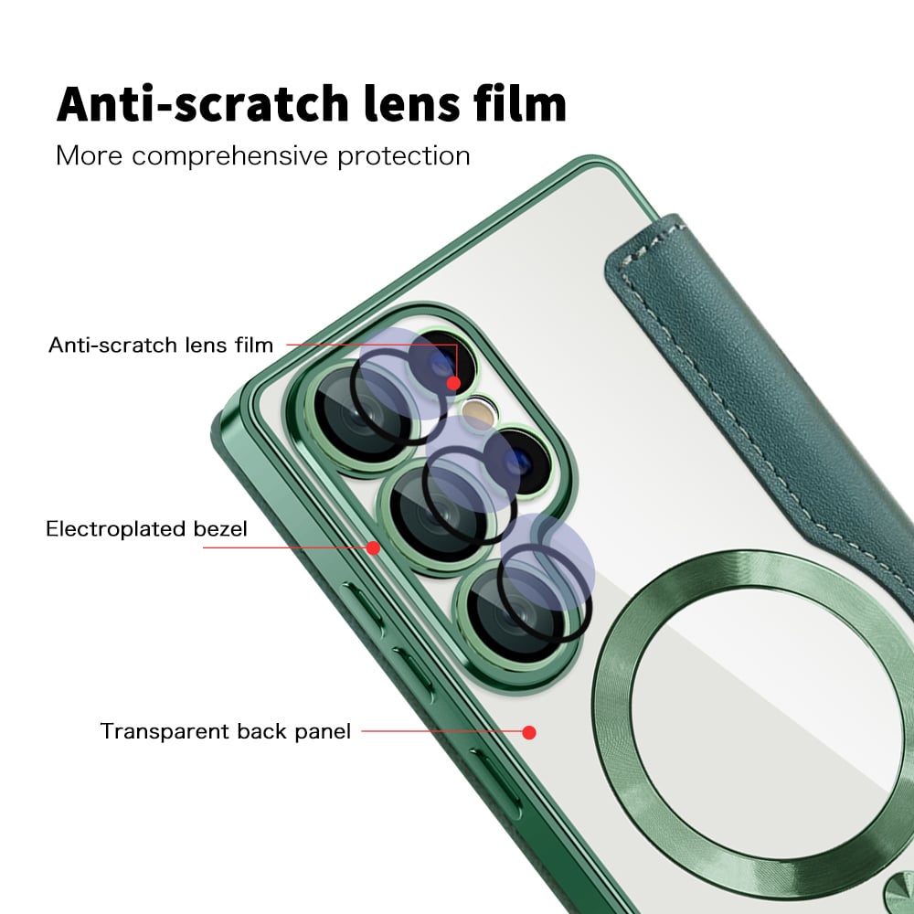 Techsuit SmartMag - θήκη για Samsung Galaxy S25 Ultra - Πράσινο - Image 3