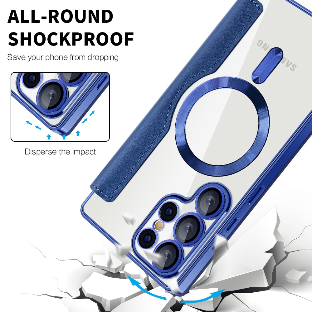 Techsuit SmartMag - θήκη για Samsung Galaxy S25 Ultra - Μπλε - Image 4