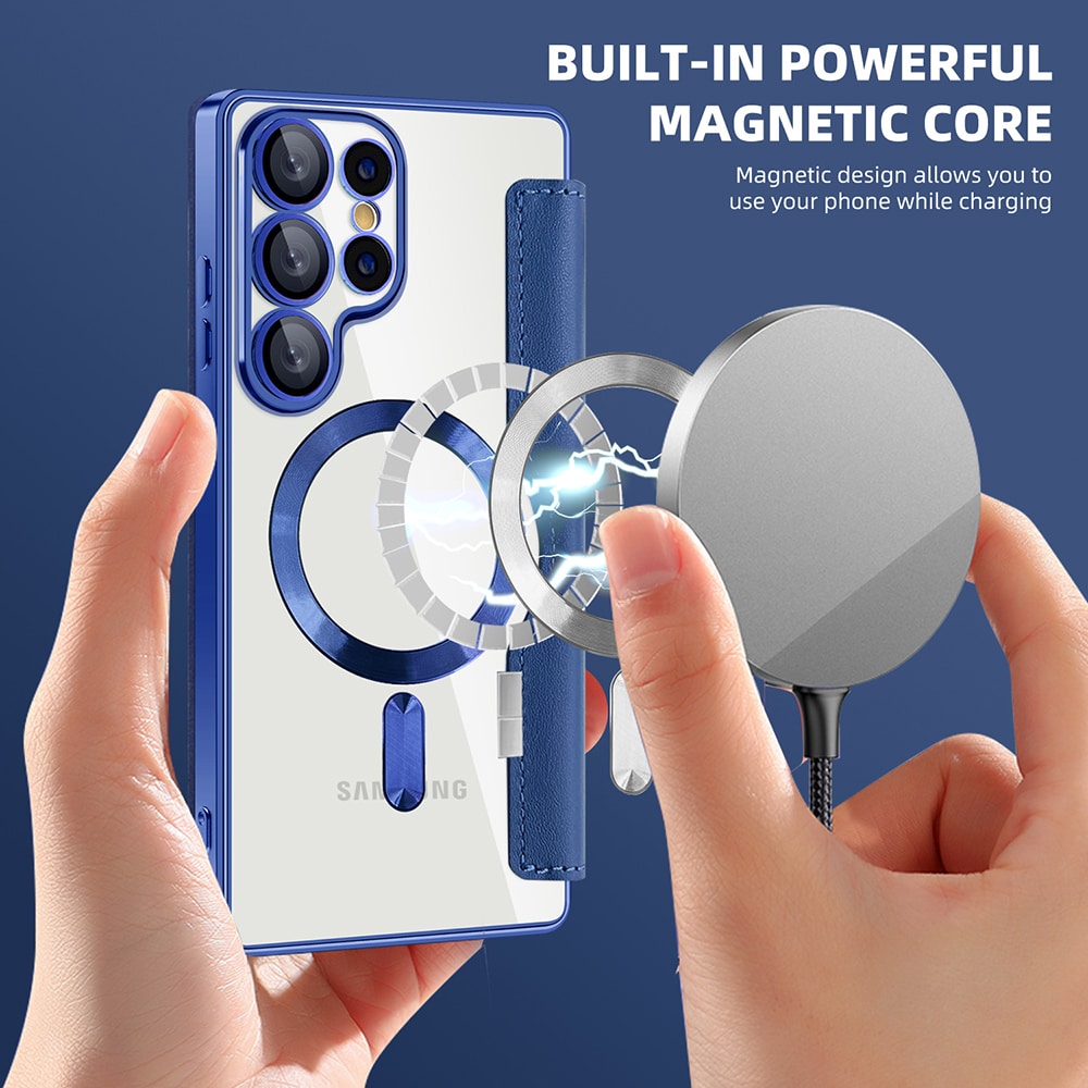 Techsuit SmartMag - θήκη για Samsung Galaxy S25 Ultra - Μπλε - Image 6