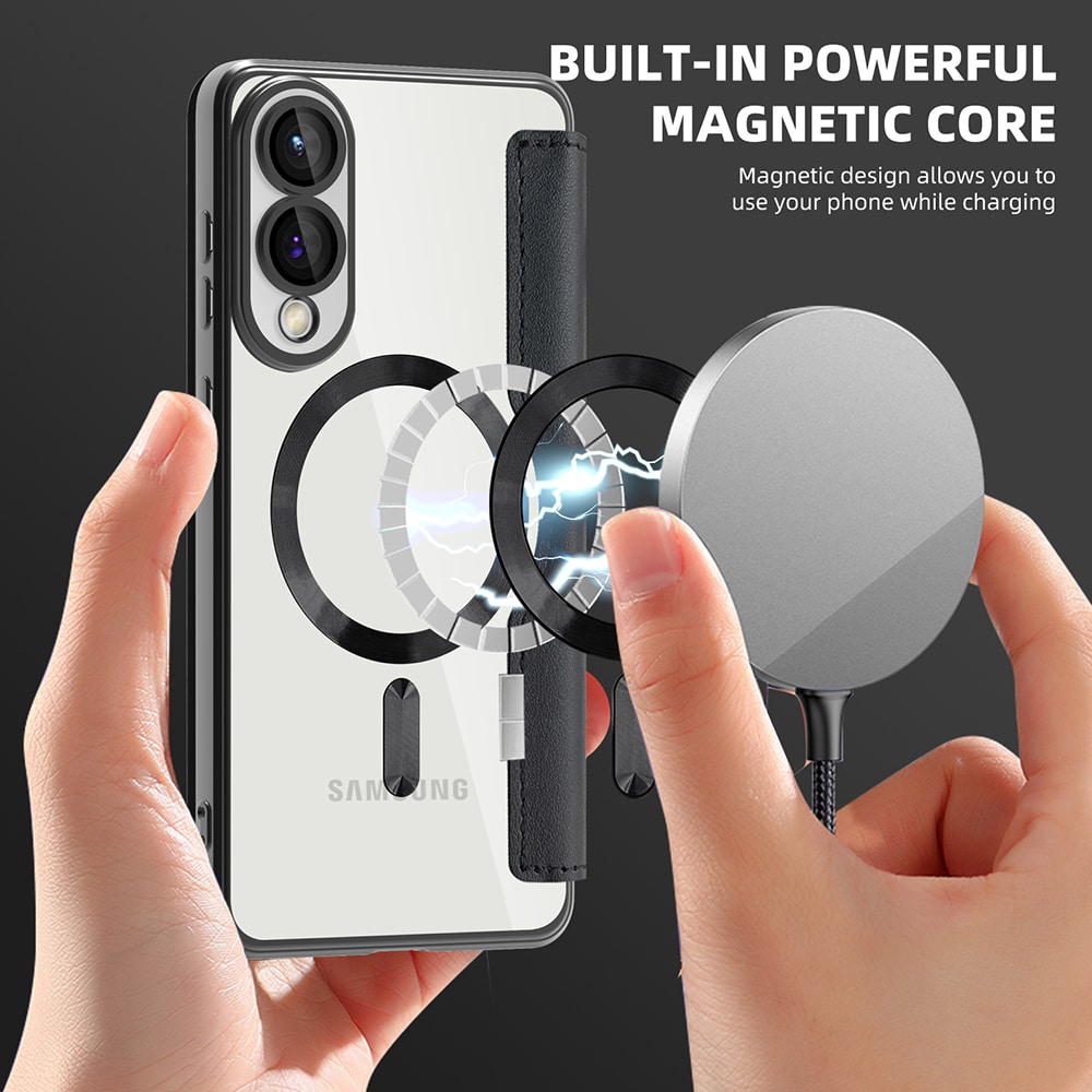 Techsuit SmartMag - θήκη για Samsung Galaxy S25 Edge - Μαύρο - Image 6