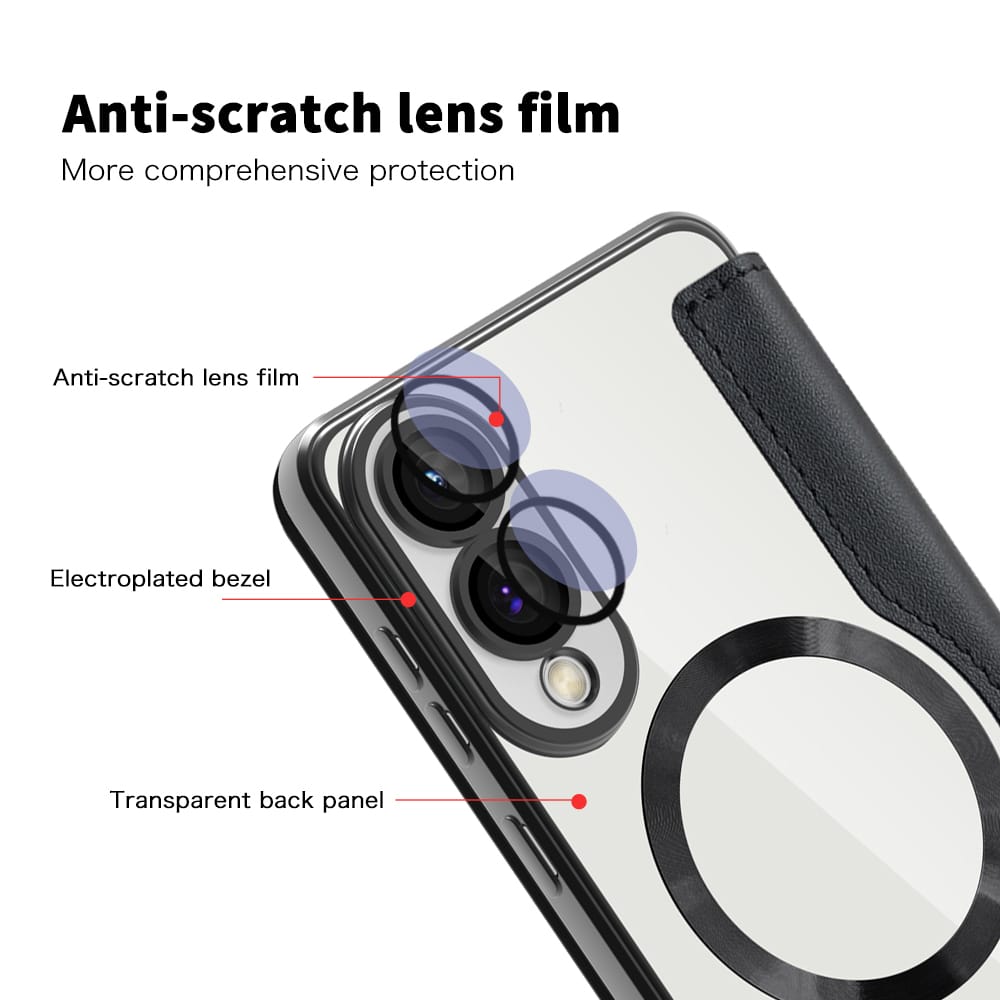 Techsuit SmartMag - θήκη για Samsung Galaxy S25 Edge - Μαύρο - Image 3