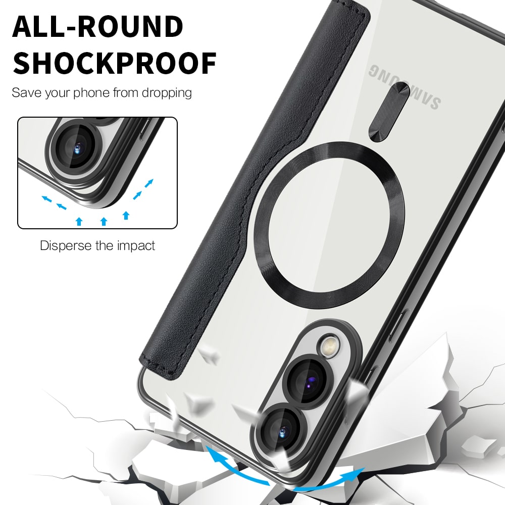 Techsuit SmartMag - θήκη για Samsung Galaxy S25 Edge - Μαύρο - Image 4