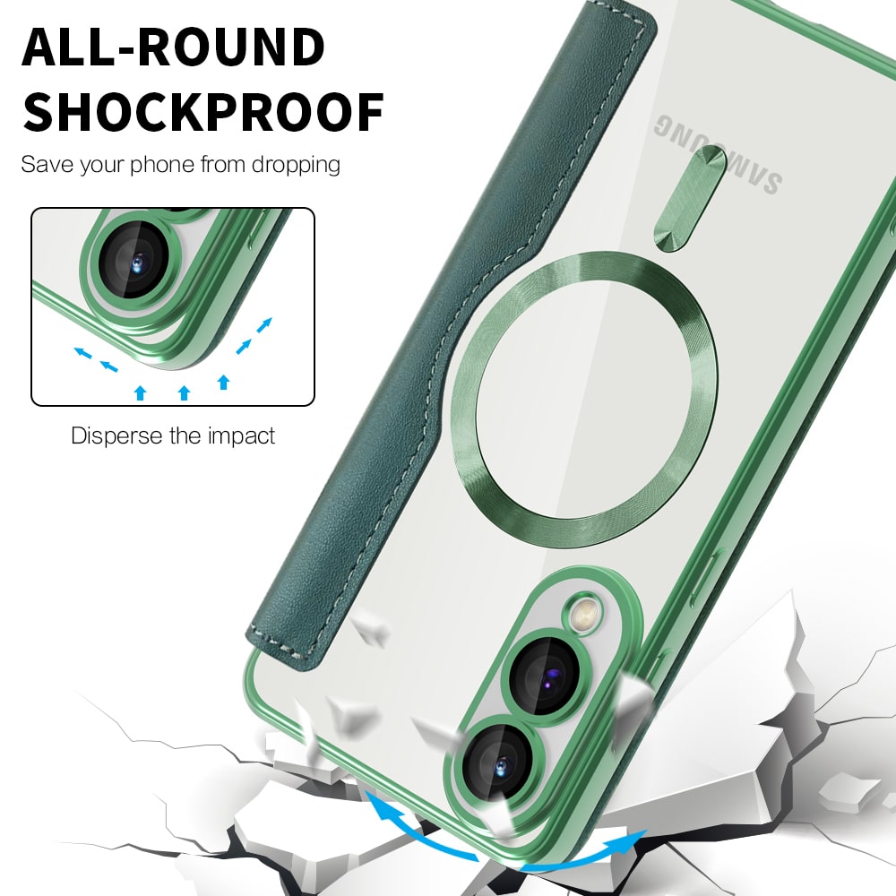 Techsuit SmartMag - θήκη για Samsung Galaxy S25 Edge - Πράσινο - Image 4