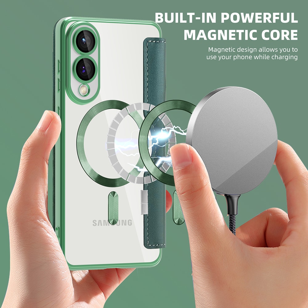 Techsuit SmartMag - θήκη για Samsung Galaxy S25 Edge - Πράσινο - Image 6