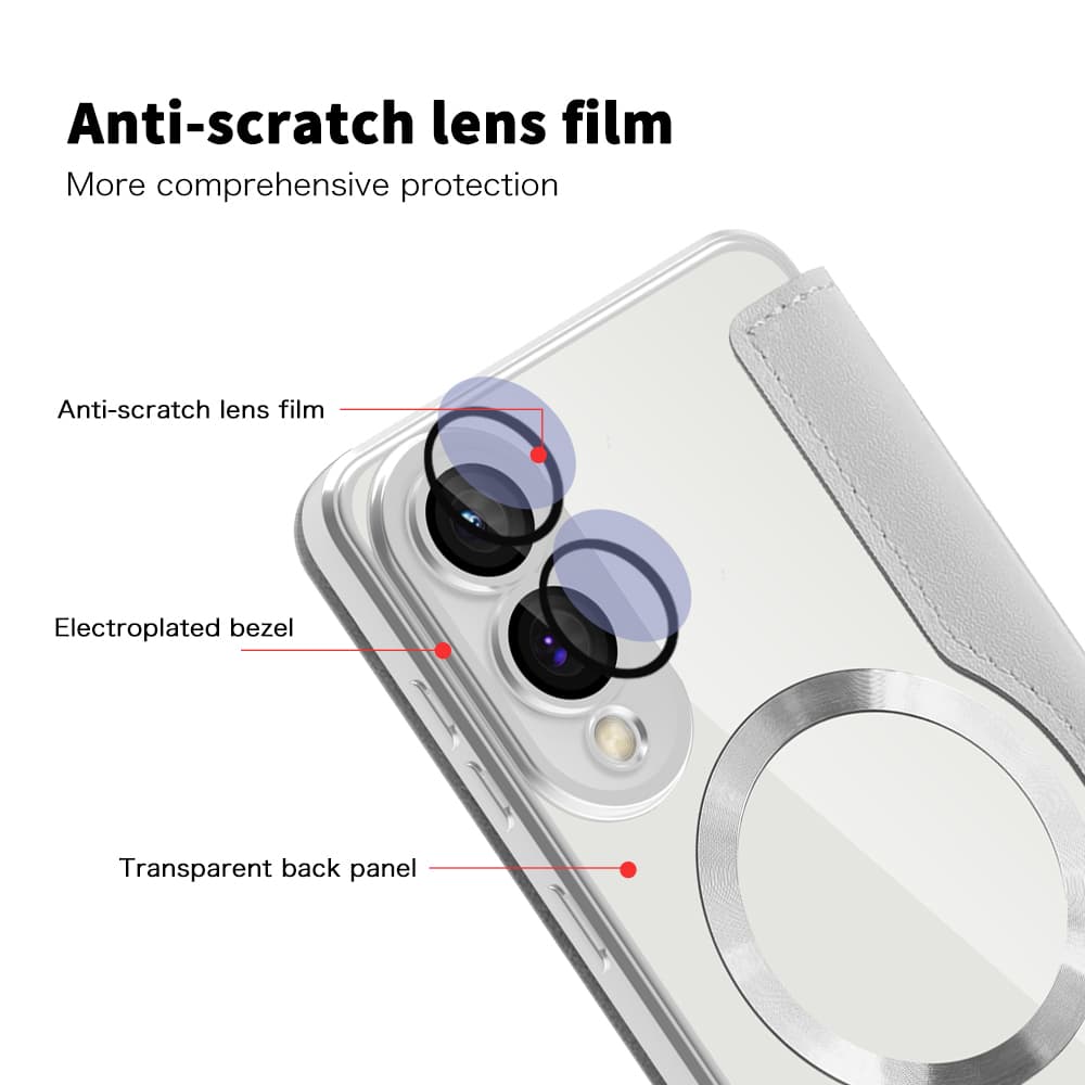 Techsuit SmartMag - θήκη για Samsung Galaxy S25 Edge - Γκρι - Image 3