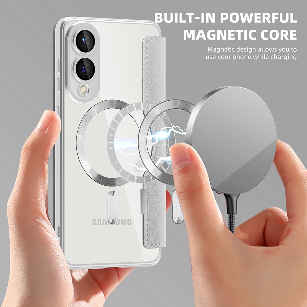 Techsuit SmartMag - θήκη για Samsung Galaxy S25 Edge - Γκρι - Image 6