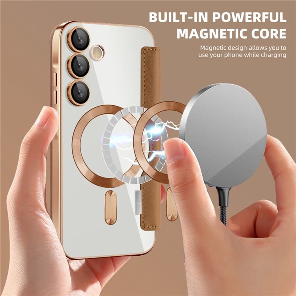 Techsuit SmartMag - θήκη για Samsung Galaxy A35 - Καφέ - Image 6