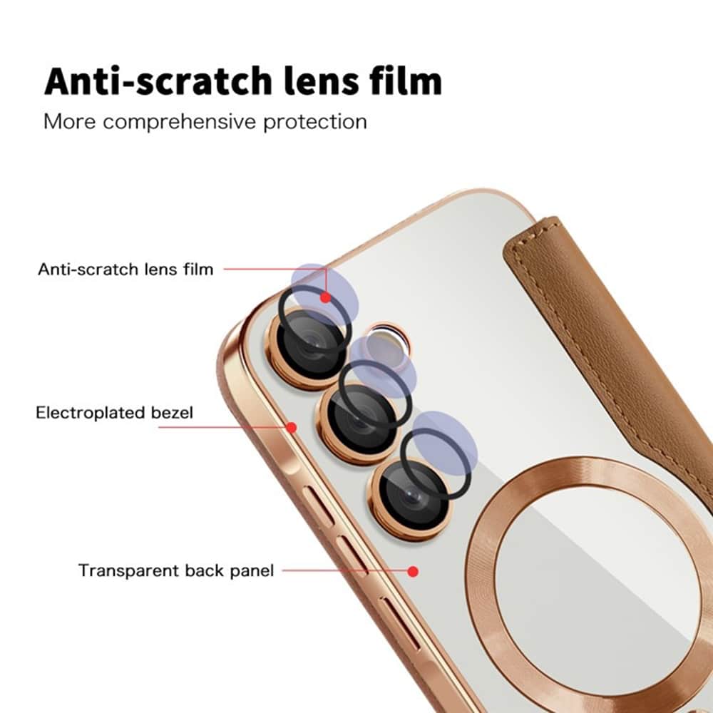 Techsuit SmartMag - θήκη για Samsung Galaxy A35 - Καφέ - Image 3