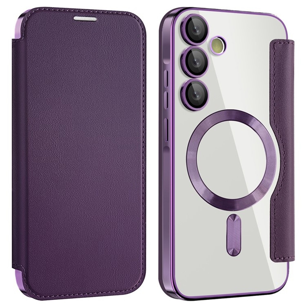 Techsuit SmartMag Book - θήκη για Samsung Galaxy A35 - Μωβ - Image 2