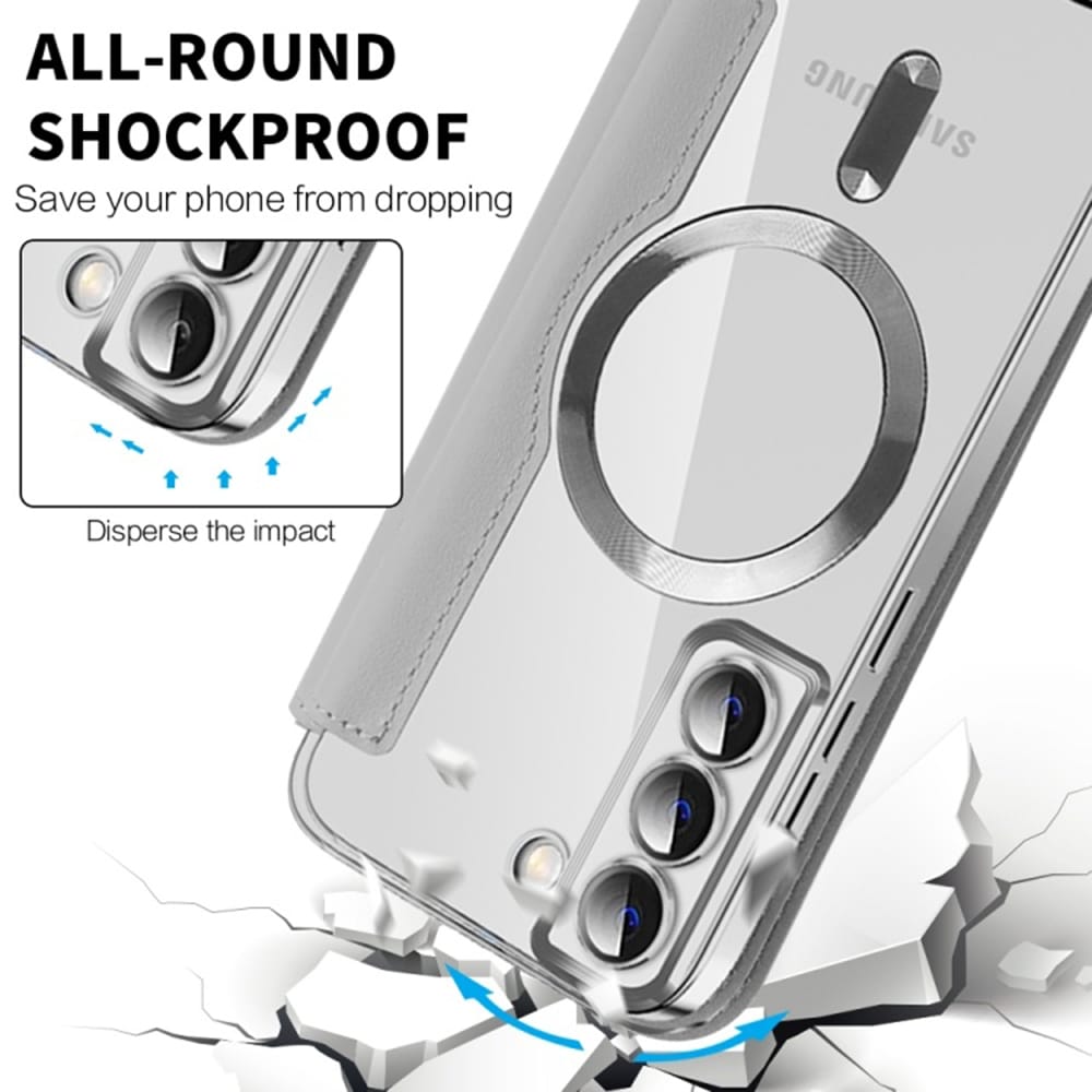 Techsuit SmartMag Book - θήκη για Samsung Galaxy S22 5G - Γκρι - Image 4