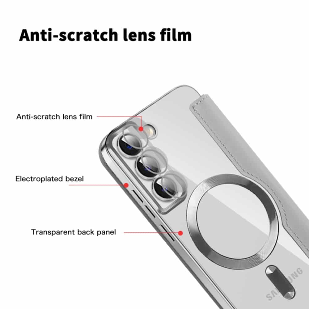 Techsuit SmartMag Book - θήκη για Samsung Galaxy S22 5G - Γκρι - Image 3