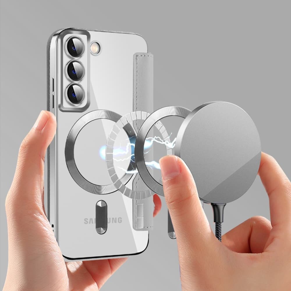 Techsuit SmartMag Book - θήκη για Samsung Galaxy S22 5G - Γκρι - Image 6