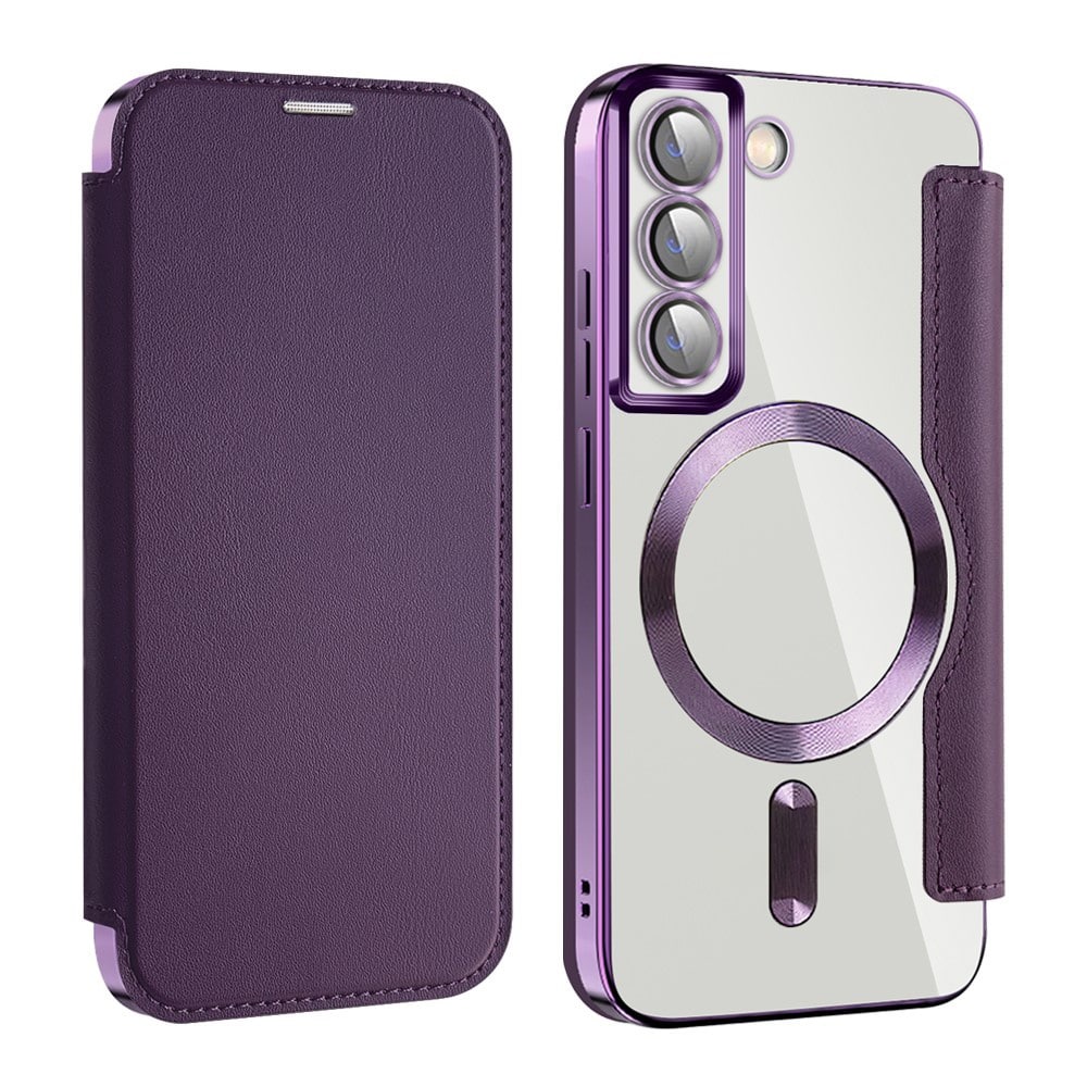 Techsuit SmartMag Book - θήκη για Samsung Galaxy S22 5G - Μωβ - Image 2