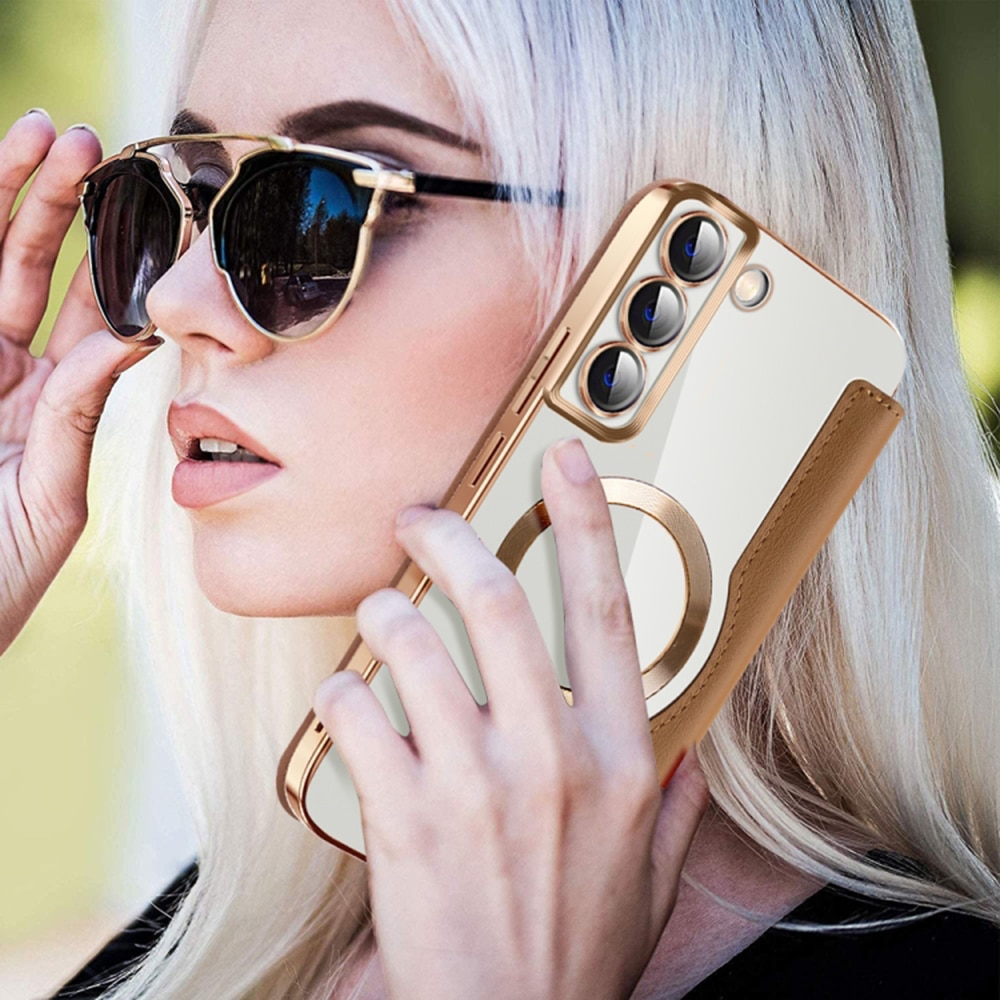 Techsuit SmartMag - θήκη για Samsung Galaxy S22 Plus 5G - Καφέ - Image 6