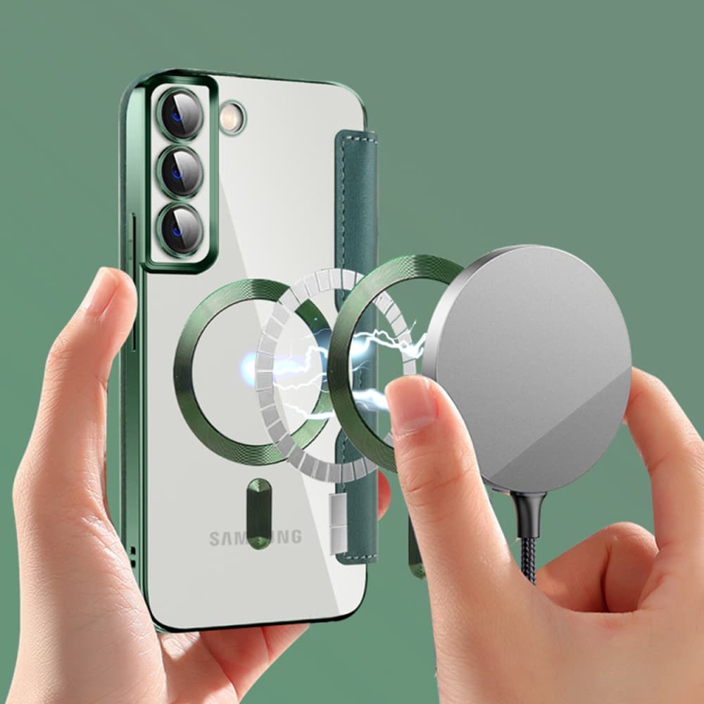 Techsuit SmartMag - θήκη για Samsung Galaxy S22 Plus 5G - Πράσινο - Image 5