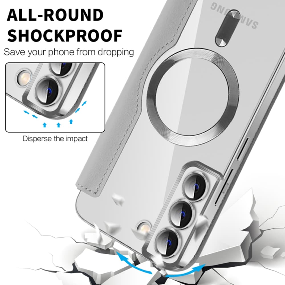 Techsuit SmartMag - θήκη για Samsung Galaxy S22 Plus 5G - Γκρι - Image 4