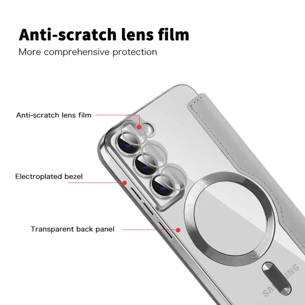 Techsuit SmartMag - θήκη για Samsung Galaxy S22 Plus 5G - Γκρι - Image 3