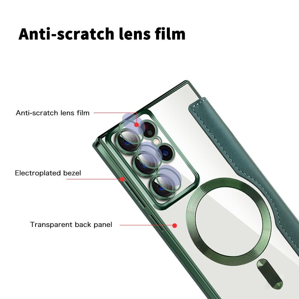 Techsuit SmartMag - θήκη για Samsung Galaxy S22 Ultra 5G - Πράσινο - Image 3