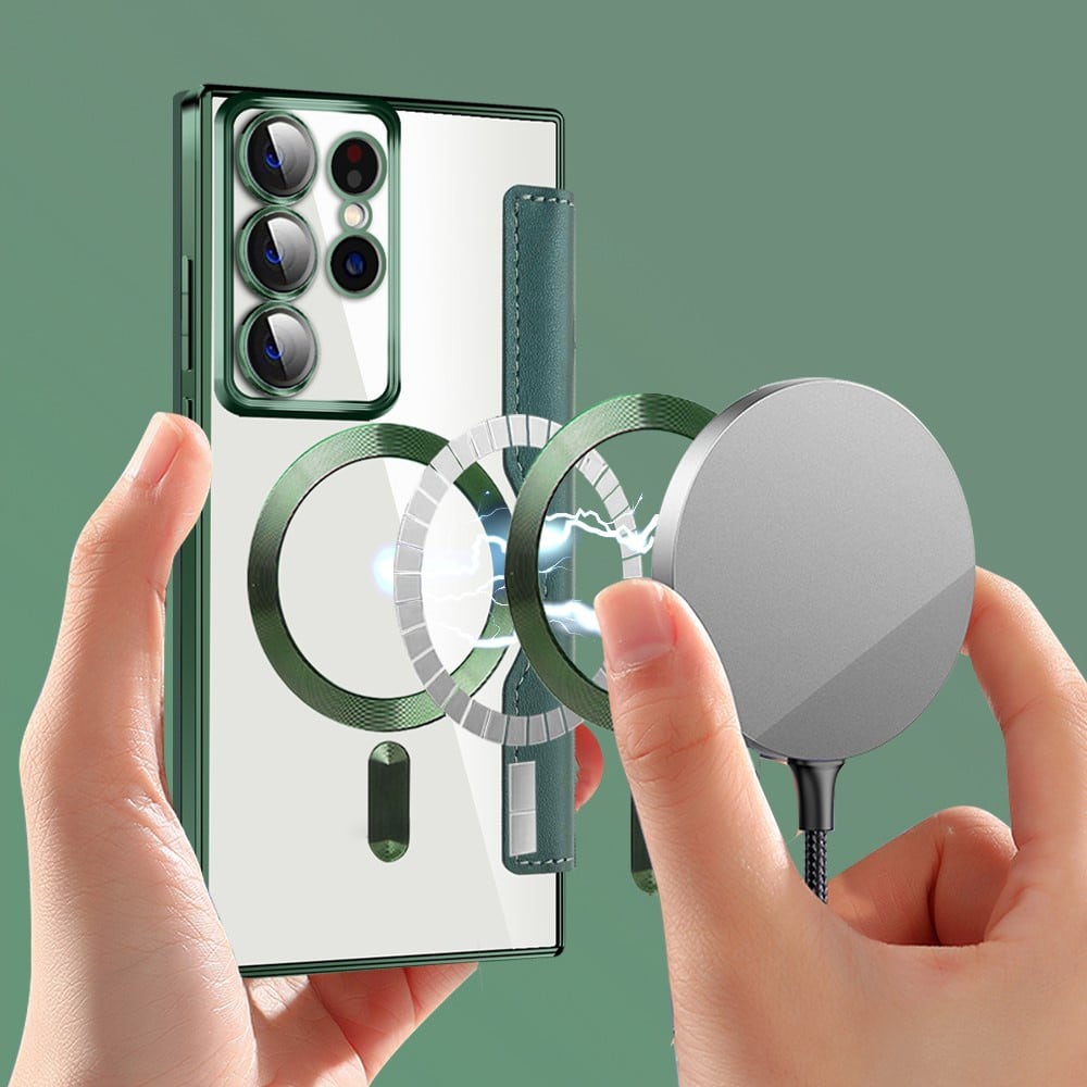 Techsuit SmartMag - θήκη για Samsung Galaxy S22 Ultra 5G - Πράσινο - Image 5
