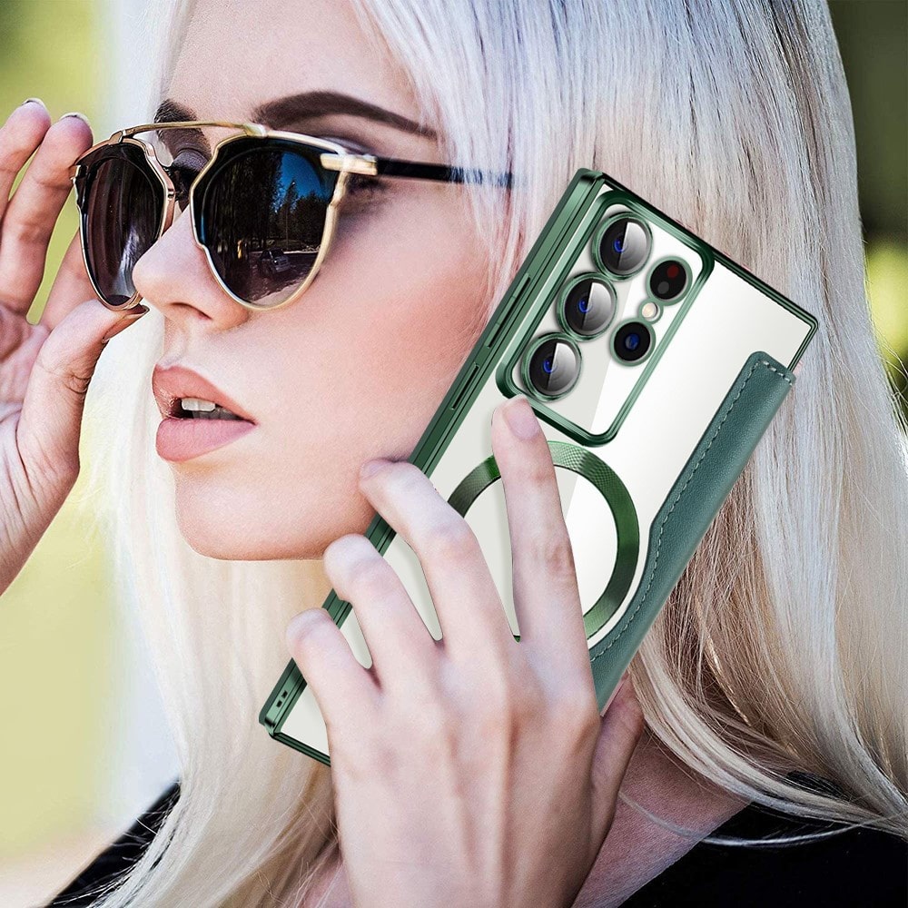 Techsuit SmartMag - θήκη για Samsung Galaxy S22 Ultra 5G - Πράσινο - Image 6