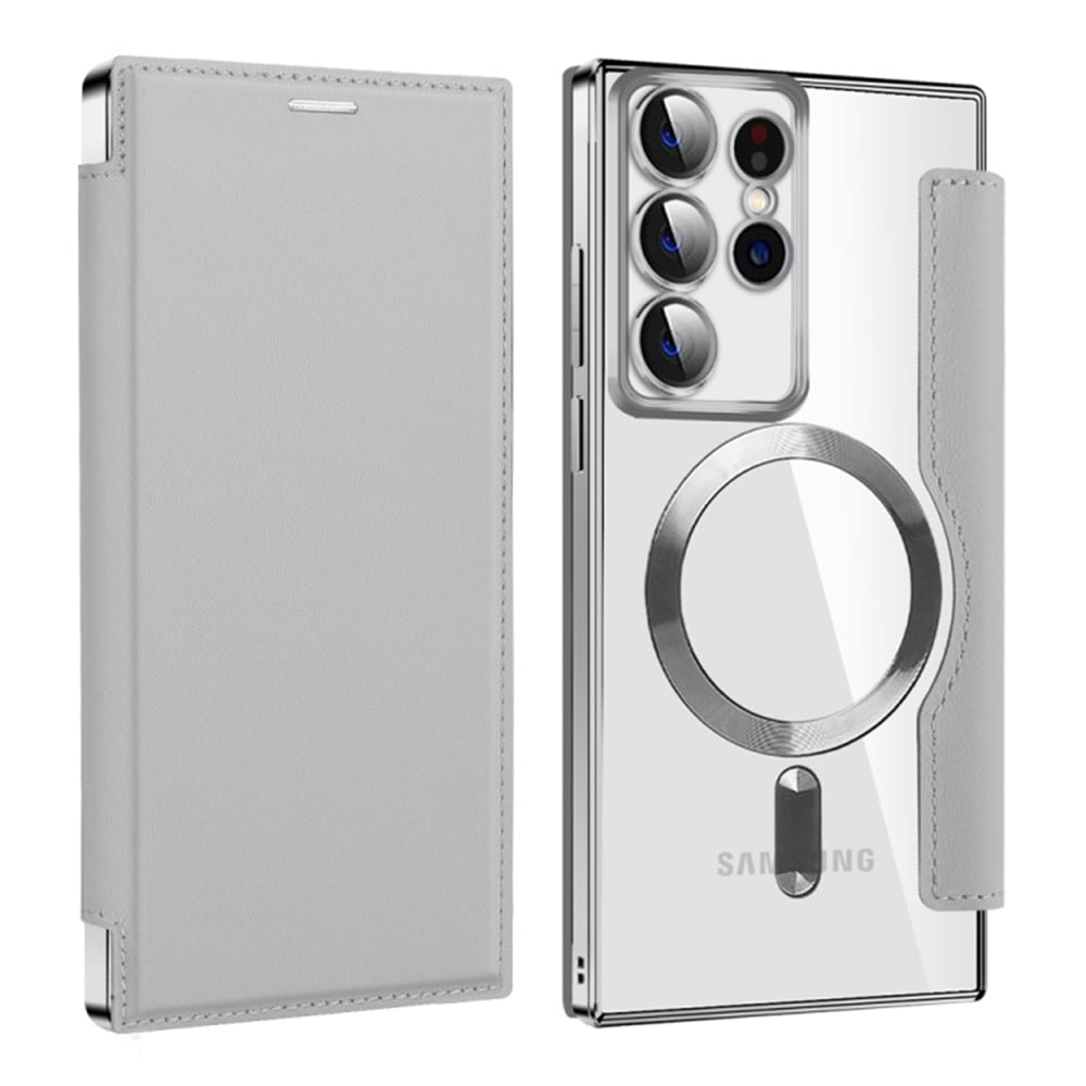Techsuit SmartMag - θήκη για Samsung Galaxy S22 Ultra 5G - Γκρι - Image 2