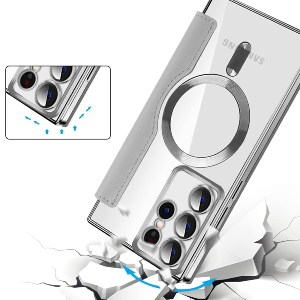 Techsuit SmartMag - θήκη για Samsung Galaxy S22 Ultra 5G - Γκρι - Image 4
