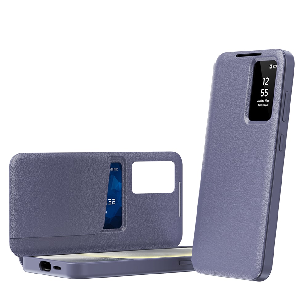 Techsuit SmartView Series - θήκη για Samsung Galaxy S22 5G - Μωβ - Image 2