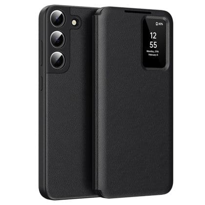 Techsuit SmartView Series - θήκη για Samsung Galaxy S22 Plus 5G - Μαύρο