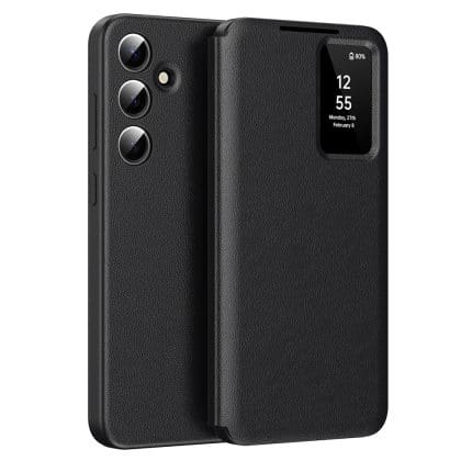 Techsuit SmartView Series - θήκη για Samsung Galaxy S25 - Μαύρο
