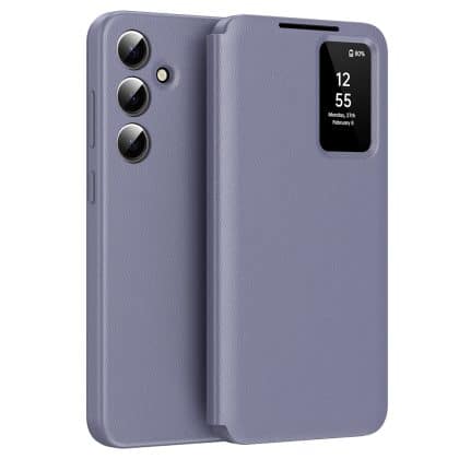 Techsuit SmartView Series - θήκη για Samsung Galaxy S24 FE - Μωβ