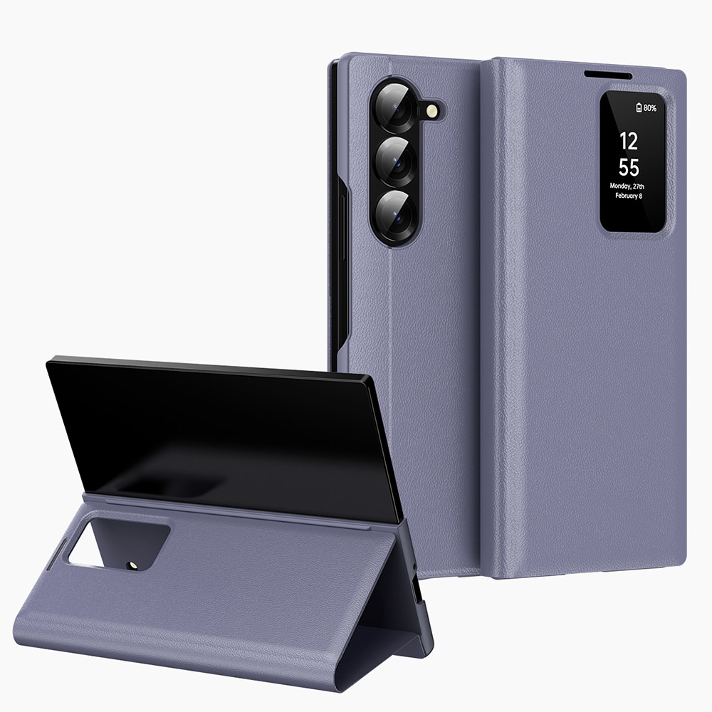 Techsuit SmartView Series - θήκη για Samsung Galaxy Z Fold5 - Μωβ - Image 2